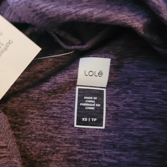 Lole NWT XS purple sweater - Picture 3 of 4